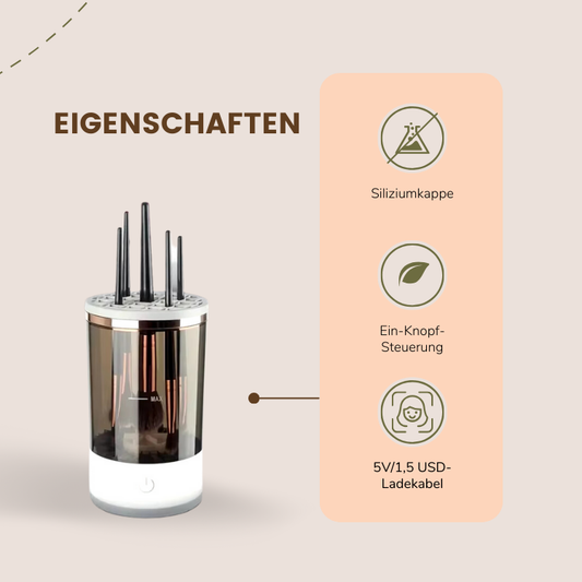 USB-Stecker Tragbarer elektrischer Makeup-Pinselreiniger